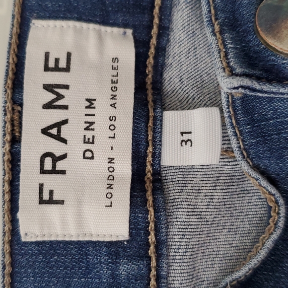FRAME Le Skinny de Jeanne cropped jeans Size 31 - Picture 11 of 16